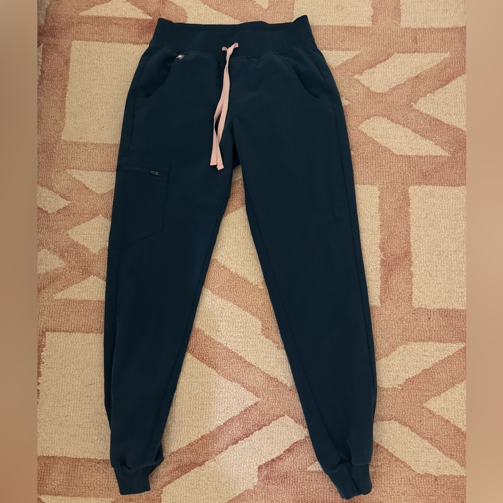 Figs Caribbean Blue Zamora Jogger Scrub Pants